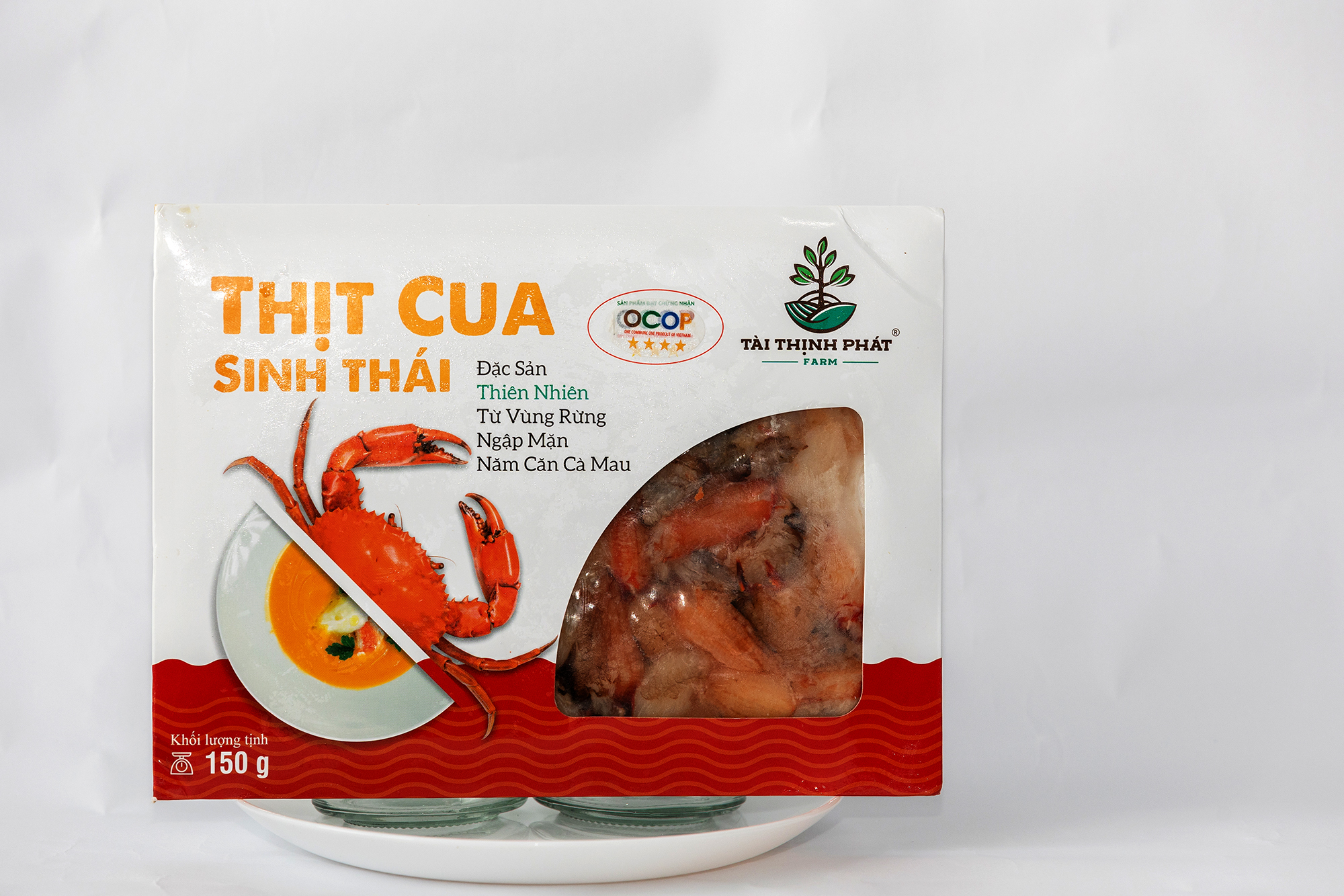 THỊT CUA SINH THÁI 150g