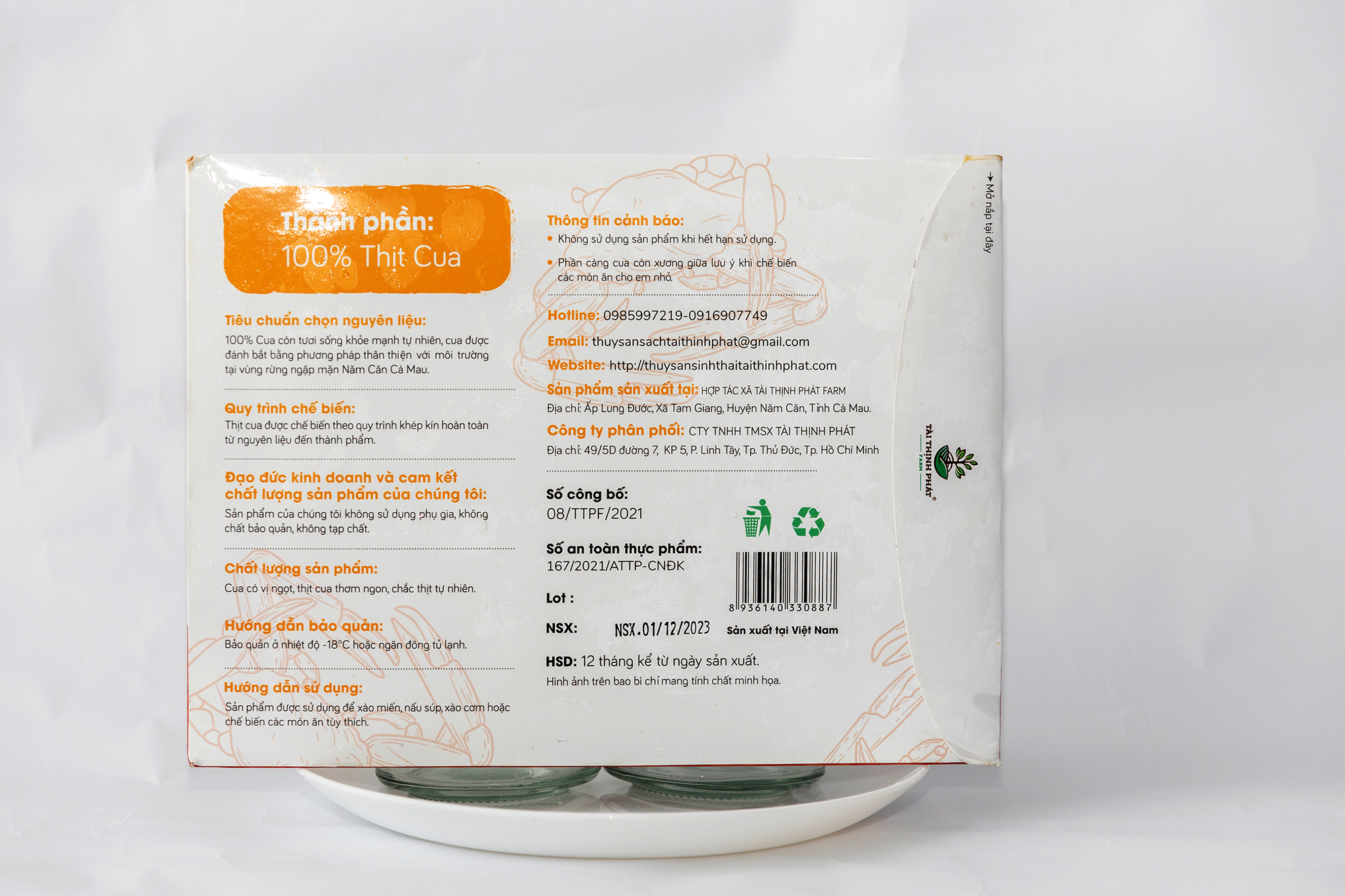 THỊT CUA SINH THÁI 150g - Ảnh 4